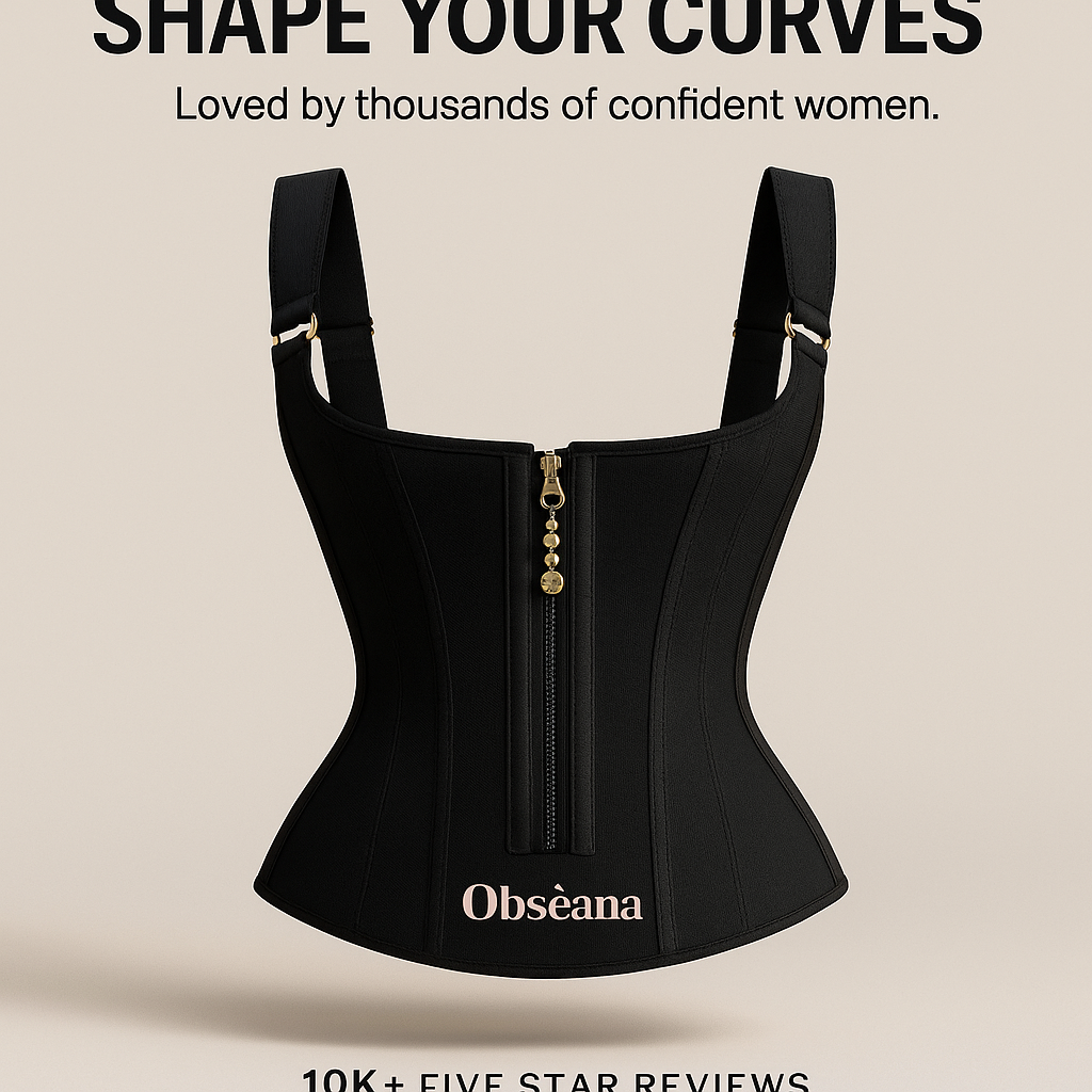 Fajas Colombianas Body Shaper Shapewear Women Vest Tops Double Compression Waist Trainer Corset Adjustable Zipper and Hook-Eyes